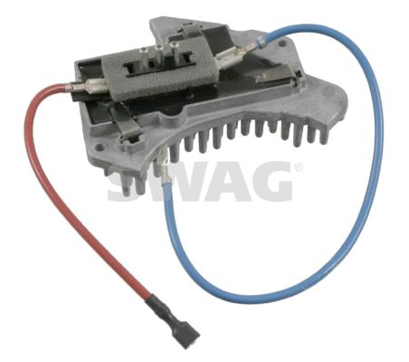 KLIMA FAN REGULATORU MERCEDES W202 W210 SASI NO: A344661> F331441> - SWAG - OEM A2108206210