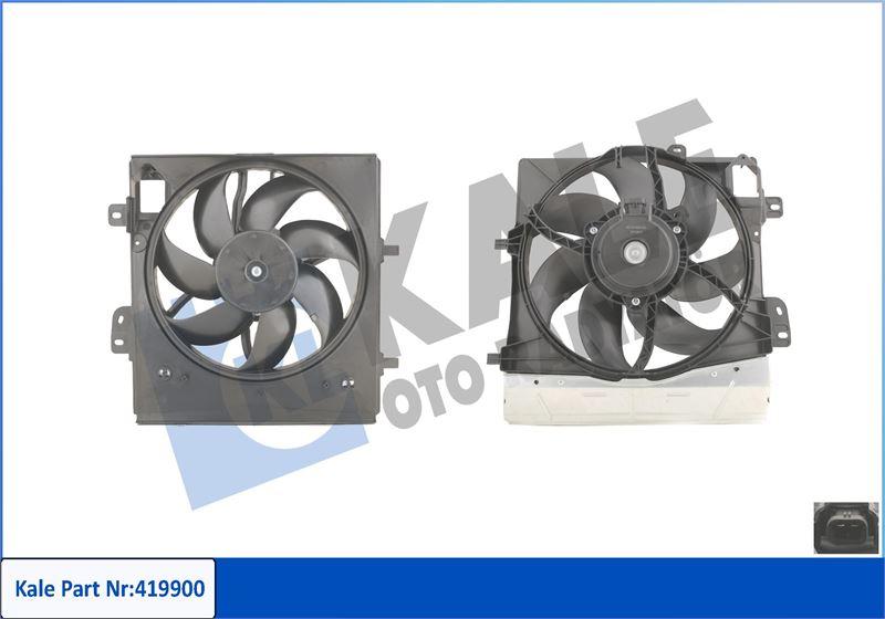 FAN MOTORU 1007 2008 I 207 207 CC 207 SW 207+ 208 I 301-C-ELYSEE C2 C3 I C3 I PLURİEL C3 II C3 II AİRCROSS C3 II VAN C3 III C4 CACTUS C4 CACTUS VAN DS3 - KALE - OEM 9812028580