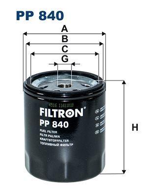 YAKIT FILTRESI MERCEDES OM615 OM616 OM617 W123 S123 C123 W460 - FILTRON - OEM A0010920401