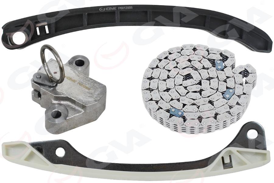 EKSANTRİK ZİNCİR SETİ MEGANE IV 15> FLUENCE 10> JUKE (F15) 10>19 QASHQAI 07>13 (J10. NJ10. JJ10E) DUSTER 10> DOKKER 12> 1.6 SCE H4M(4 PARÇA) - GVA - OEM 130C13954R