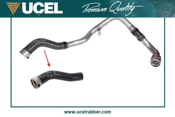 TURBO HORTUMU (BÜYÜK) DACIA SANDERO II 13> DACIA DUSTER 10> 1.5dCi - UCEL - OEM 144608304R