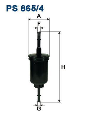 YAKIT FİLTRESİ FIESTA FUSION 02> 1,4 ZETEC-S (BENZİN FİLTRESİ) - FILTRON - OEM 1140129