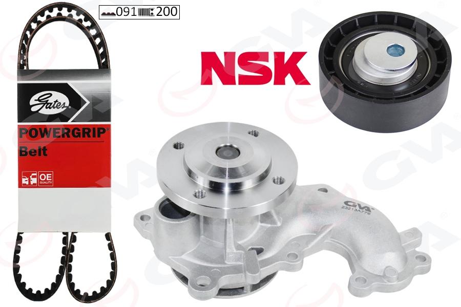 TRIGER EKSANTRIK SETI (DEVIRDAIMLI ) CONNECT 1.8TDCI 07>13 FOCUS I 98>11 MONDEO IV 07>14 SMAX GALXY 07>11 1.8 TD (1987948520) - GVA - OEM 2T1Q6M260AA