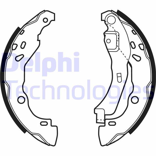 ARKA FREN PABUÇ BALATASI RENAULT CLIO II 98> CLIO IV 12> CLIO SYMBOL 02> SYMBOL III 13> DACIA SANDERO 08> LOGAN 06> SANDERO II 12> LOGAN II 12> - DELPHI - OEM 440609415R