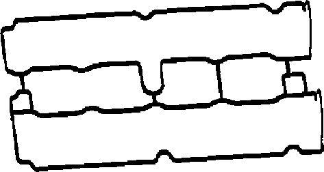 UST KAPAK (KULBUTOR) CONTA VECTRA B ZAFIRA 1.8 I 16V 00- Z18 - CORTECO - OEM 638177