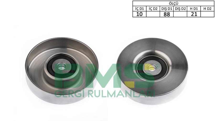 ALTERNATÖR GERGİ RULMANI DAIHATSU TERIOS 1.3L K3-VE J102 01-05 / SIRION 1.3L K3-VE M301 05-> (10x88x - BMS - OEM 1660323010