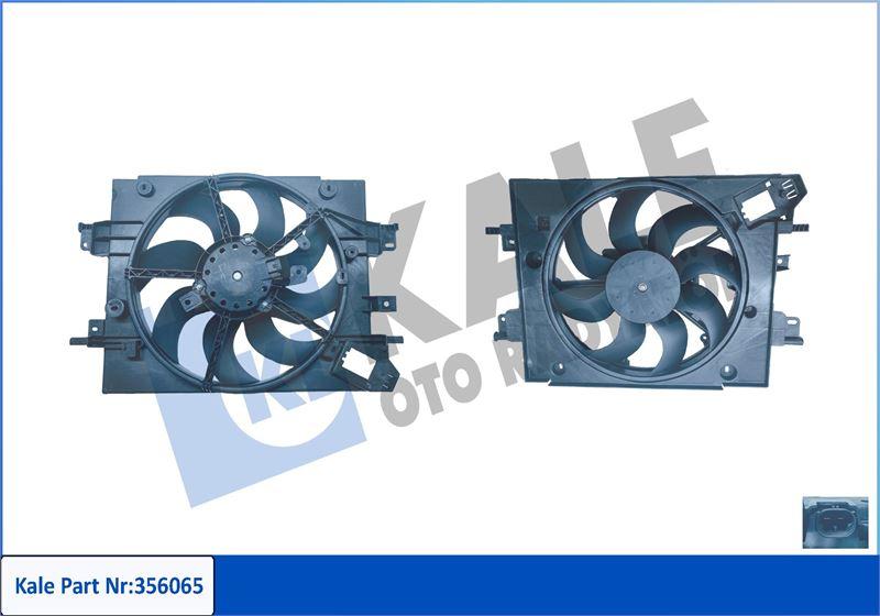 RADYATOR FAN MOTORU DAVLUMBAZLI DACIA DUSTER 10> LODGY 12> DOKKER 12> CAPTUR 13> 1.2 TCe 1.3 TCe 1.5 dCi 1.6 - KALE - OEM 214811626R