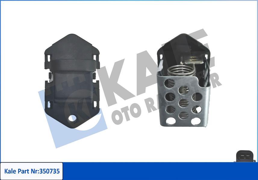 FAN MOTOR REZİSTANSI RENAULT MEGANE III FLUENCE 1.5DCI 08=> - KALE - OEM 214936501R
