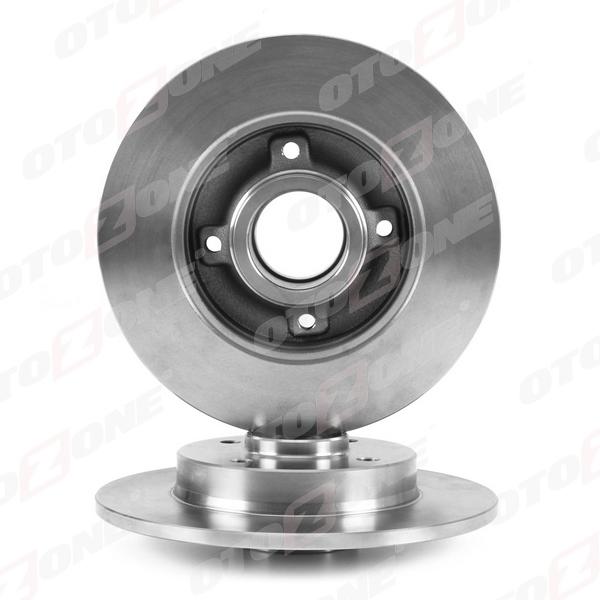 ARKA FREN AYNASI (ADET) P307-C4 1.4-1.6-2.0 HDİ 05> (249x9x4DL)(PORYALI) - OTOZONE - OEM 4246.Z9