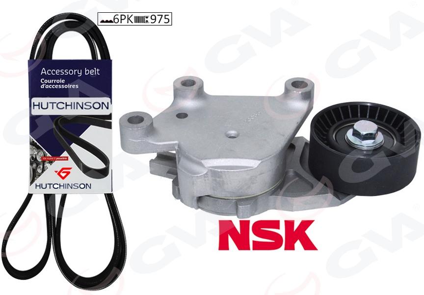 ALTERNATÖR GERGİ KİTİ P206-P307-P1007-C3-C4-FIESTA-FOCUSII-CMAX-FUSION 1.4-1.6 TDİ-HDİ AC+ - GVA - OEM 5750.YQ