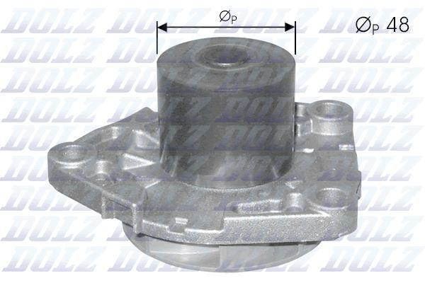 DEVİRDAİM (SU POMPASI) FIAT DOBLO 10>BRAVO II 07>14 500L-x 12>18 EGEA 15>OPEL ASTRA H-J-INSIGNIA 08> INSIGNIA 08>VECTRA C 04>ALFA ROMEO 159 GIULIETTA 10>MITO 11>JEEP RANEGADE 1.6D MTJ 1.9D MTJ 2.0 CDTI - DOLZ - OEM 46351365