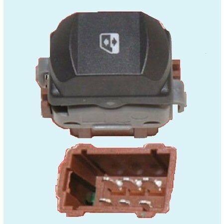 CAM ACMA DUGMESI [ ON SAG KAHVE TEKLI ] MEGANE II - SAGEMFR - OEM 8200414961