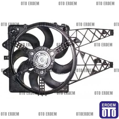 FAN MOTORU DAVLUMBAZLI FIAT GRANDE PUNTO 1.3D 05=> (450W-405mm) - GVA - OEM 55700342