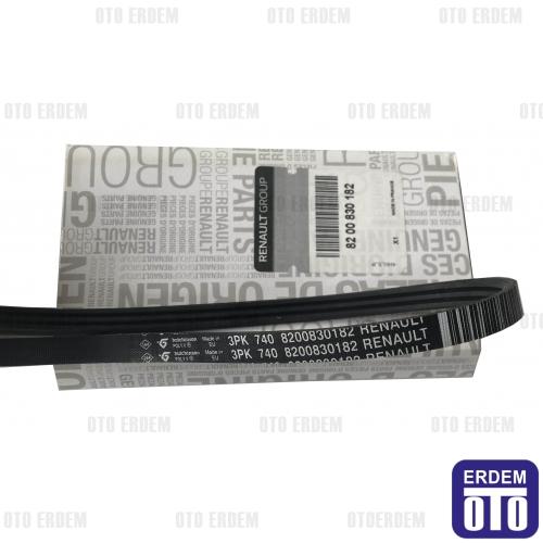 KANALLI V KAYIŞI RENAULT CLIO II 98> CLIO III 05> CLIO SYMBOL 02> KANGOO 97> SYMBOL III 13> TWINGO 96> 1.2 D4F 3PK740 - GMB - OEM 8200830182