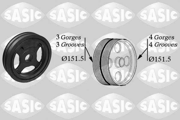 KRANK KASNAGI RENAULT CLIO V CAPTUR II 1.0 SCE - RENAULT - OEM 123039068R