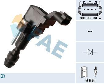 ATEŞLEME BOBİNİ 2.0 INSIGNIA A-ASTRA J A20NHT-NFT ANTARA-CAPTIVA 2.4 A24XE-A24XF - GM - OEM 12638824
