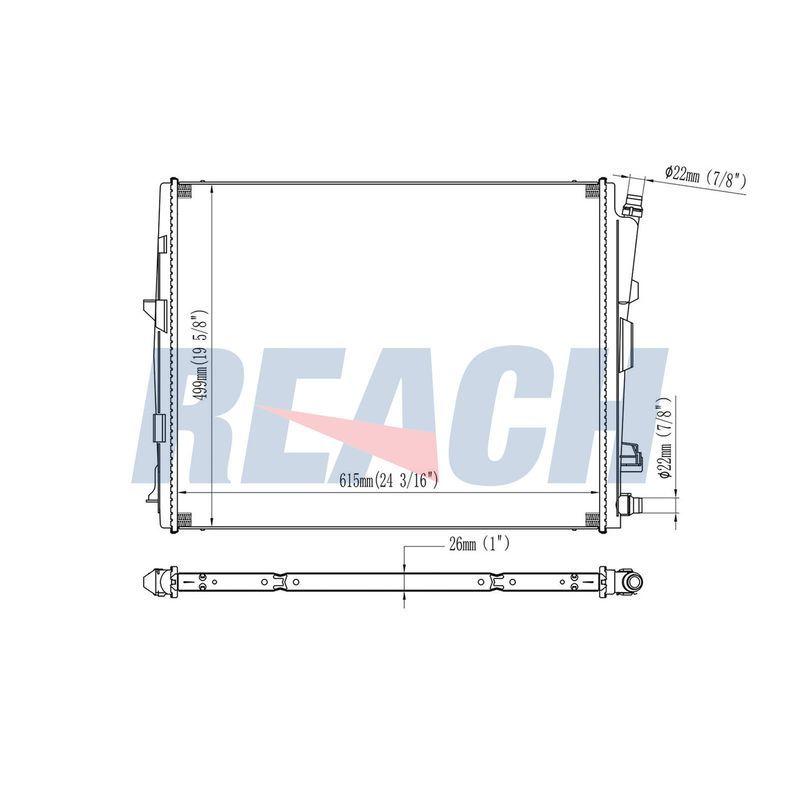 ILAVE SU RADYATORU BMW B48 B58 G42 G20 G21 G28 G22 G23 G26 G29 - ORIS - OEM 17118666811