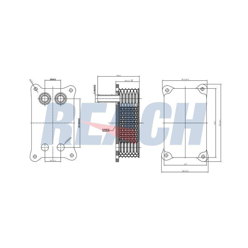 YAG SOGUTUCU MONDEO III TRANSIT - KALE - OEM 1C1Q6B624AH