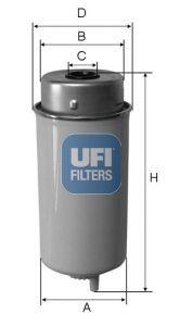 YAKIT FİLTRESİ FORD TRANSİT 2.0 TD-CI (92 KW/125 H - FORD - OEM YC159176AA