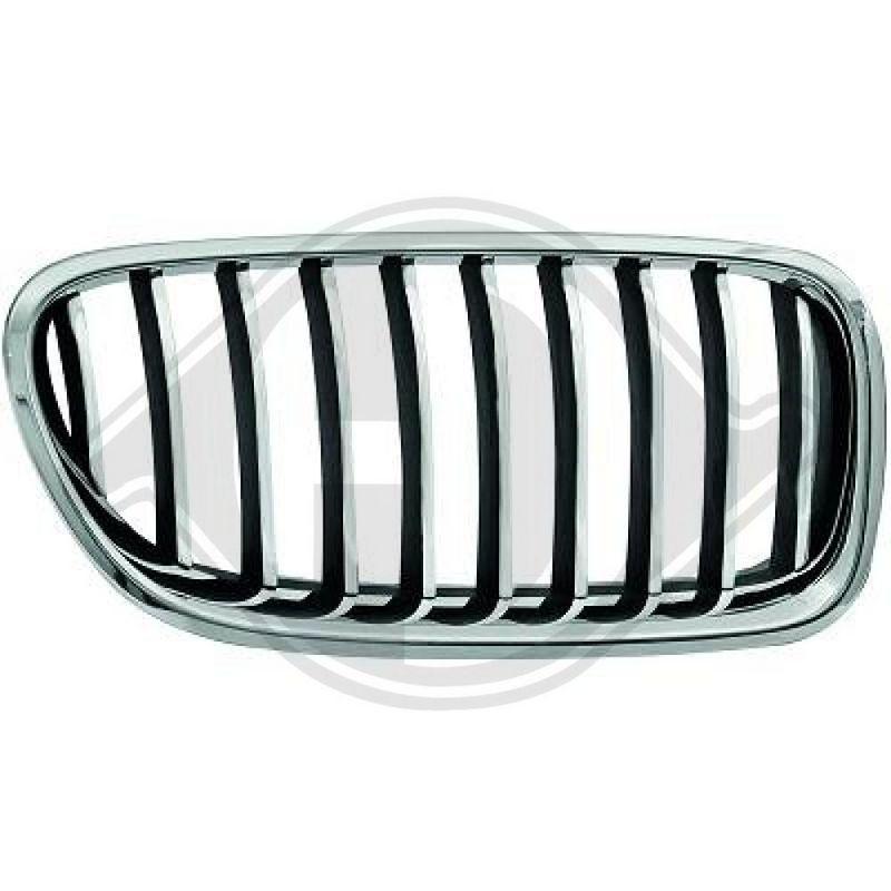 ÖN PANJUR 10 CITA BÖBREK KROM+KROM+SİYAH SAG BMW F10+LCİ 2010-2016 - GKL - OEM 51137412324