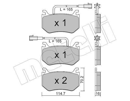 FREN DISK BALATASI ARKA GIULIA 2.9 10 15> - VALEO - OEM 77367666