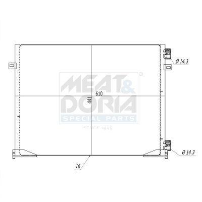 KLIMA RADYATORU TRAFIC II 01> VIVARO 1.9 DTI 2.0 CDTI - VALEO - OEM 27650-00QAG