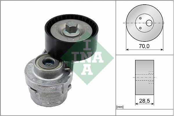 ALTERNATÖR GERGI RULMANI (KUTUKLU) IVECO DAILY III-IV-V-VI 01> FIAT DUCATO 06> 2.3 JTD (F1A) - INA - OEM 504000410