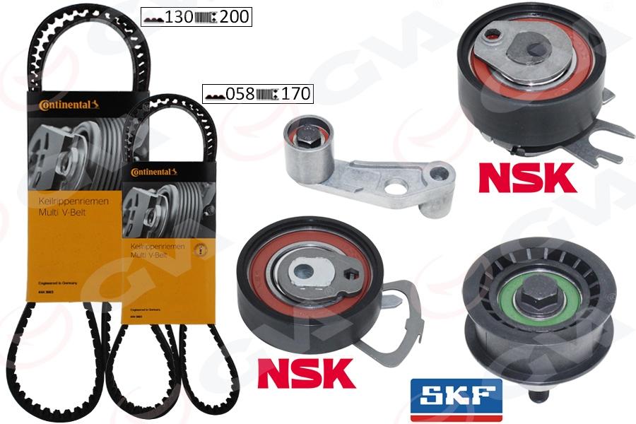 TRİGER SETİ(130x20)POLO-CORDOBA-GOLF4-FABIA-BORA 1.4-1.6 16V BCB-BBY-BUD-BBZ-BKY-AHW-AJV-AZD-CGGB - GVA - OEM 036198119A