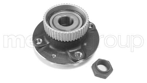 ARKA TEKER PORYASI KOMPLE (ABS`Lİ) PEUGEOT P206 00> 4 BİJON - CIFAM - OEM 3748.41