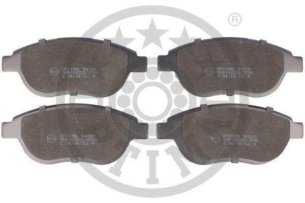 FREN BALATASI ON (136.7 MM) FIAT DOBLO IDEA  LANCIA  01- CITROEN BERLINGO C3 02-  PEUGEOT PARTNER 00- - OPTIMAL - OEM 4254.89