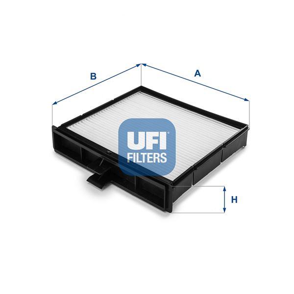 POLEN FİLTRESİ SCENIC II 1.4-1.6-1.6 16V-2.0 16V-1.5DCI-1.9DCI-2.0DCI (PLASTİK ÇERÇEVELİ) - UFI - OEM 7701055110
