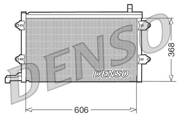 CONDENSER. AİR CONDİTİONİNG VW GOLF III (1H. 1E) (91-99) - DENSO - OEM 1H0820413