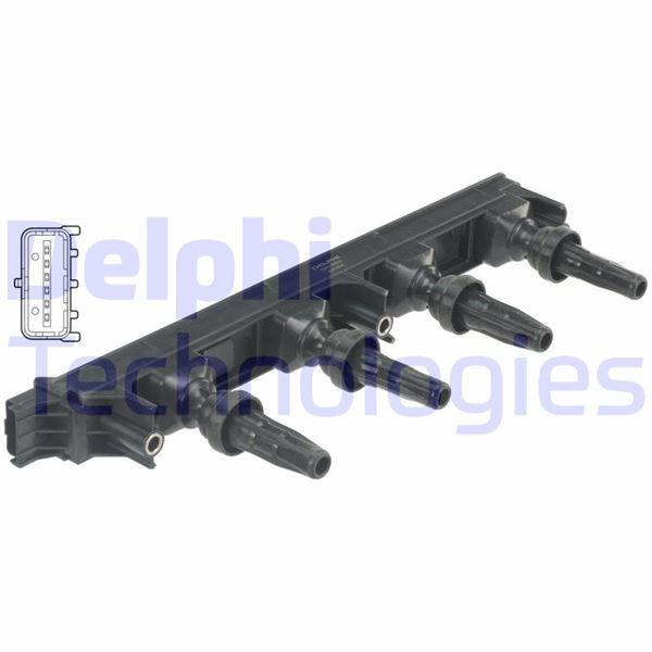 ATEŞLEME BOBİNİ - CITROEN C4. C4 PİCASSO. C5. C8. DİSPATCH. JUMPY. PEUGEOT 307. 308. 407. 807. EXPER - DELPHI