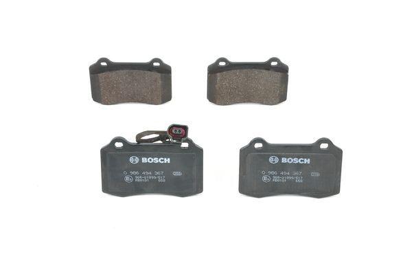 DİSK BALATA - ÖN - [WVA 21382] - [109.7X69.3X17.8 MM] - İKAZ KABLOLU - BOSCH - OEM C2C24016