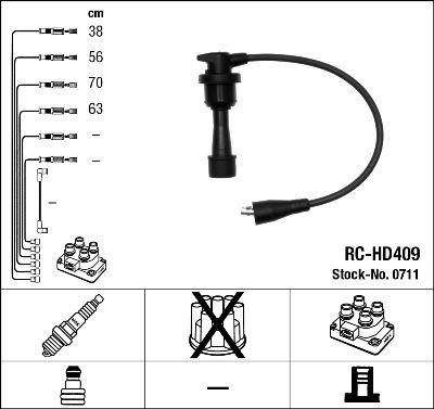 RC-HD409 ATEŞLEME KABLOSU - NGK