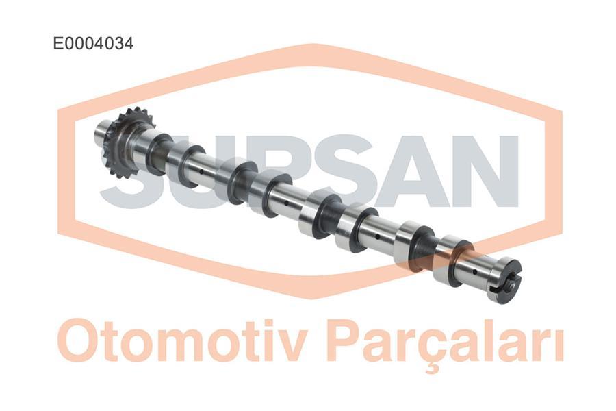 EKSANTRIK MILI EGSOZ P1007 P206 P207 P307 P308 P3008 EXPERT III BERLIN (II III) C2 C3 (I II III) C4 - SUPSAN - OEM 0801AH