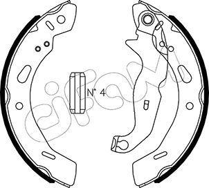 ARKA PABUÇ BALATA FIESTA VI 1.25-1.4-1.6TDCİ 08>MAZDA 2 1.3 1.4 1.5 1.6MZR 08>(200x32) - CIFAM - OEM 8V512200AD