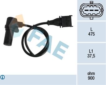 KRANK MIL SENSORU BRAVA BRAVO DOBLO MAREA PALIO PU - FAE - OEM 46437264