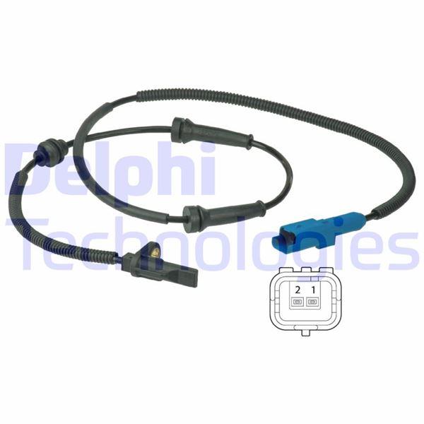 ABS DEVİR SENSÖRÜ ÖN CROSSLAND-P207-P208-P301-P2008-BIPPER-C-ELYSEE-C3 AIRCROSS-C3 II-III C4 CACTUS-NEMO-DS3 - DELPHI - OEM 4545.J9