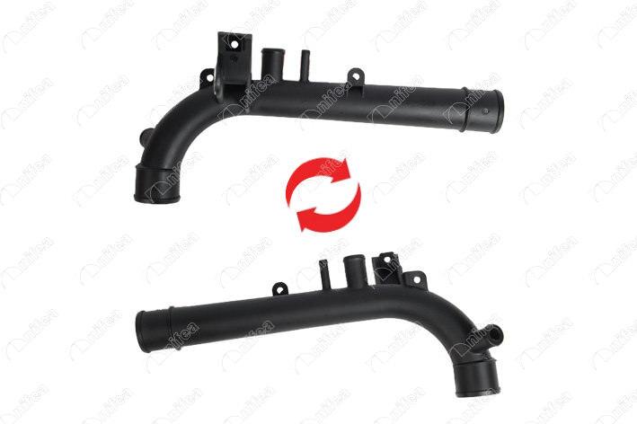 RADYATÖR HORTUM BAĞLANTI (SU TEVZİ) BORUSU (FLANŞI) ASTRA G 98> 1.4-1.6 X14XEL-X16XEL - GM - OEM 9128718