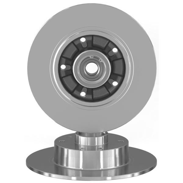 FREN DISKI ARKA RULMANLI 260mm RENAULT MEGANE III HB 1.6 16V 1.5DCI 1.9DCI 2.0 08-> - AYD FREN DISK - OEM 432007595R