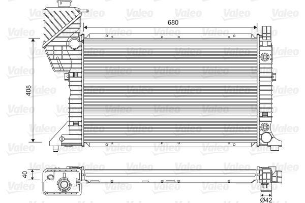 MOTOR SU RADYATORU MERCEDES SPRINTER B901>B904 96>06 KLIMALI - VALEO - OEM A9015002800