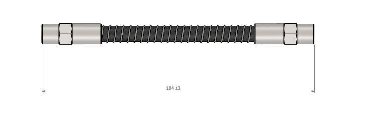 FREN HORTUMU arka TRANSPORTER IV (70XB. 70XC. 7DB. 7DW. 7DK) (70XA. 70XD) 90-03 - CAVO - OEM 7D0611775D