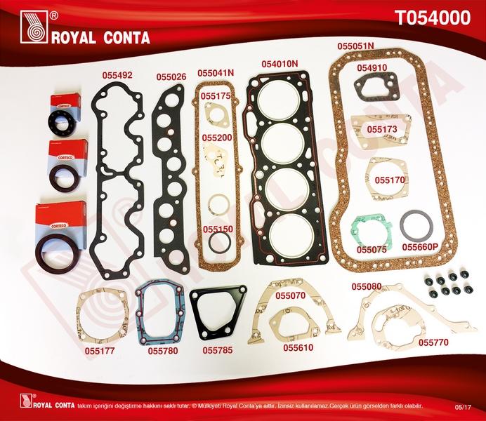 MOTOR TAKIM CONTA SKT KEÇELİ TİPO-UNO 1.4 - ROYAL