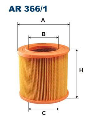 HAVA FİLTRESİ SAAB 90-900-99 - FILTRON - OEM 9318502