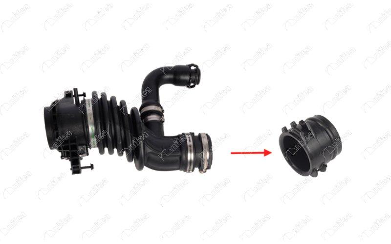 HAVA FILTRE HORTUMU(KUCUK) FOCUS II FACUS C MAX 1.6TDCI 90PS 03>07 VOLVO S40-C30-V50 05>12 1.6TDI 90PS - NIFEA - OEM 7M519A673EJ