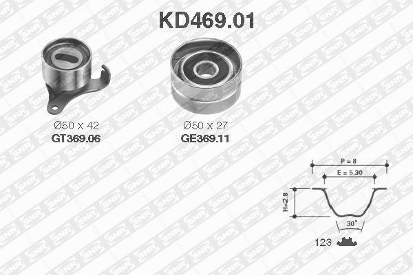 EKSANTRIK RULMAN KITI (TRIGER SETI) TOYOTA COROLLA 1.3 KARBU - SNR - OEM 1987948187
