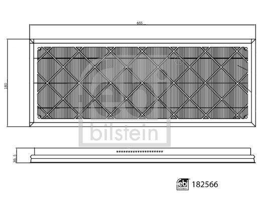 FİLTRE KABİN FİLTRE SETİ TESLA - FEBI