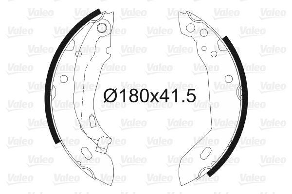 ARKA PABUÇ BALATA R9-R11-CLIO I-P205 I/II-P309 I/II - OTOZONE - OEM 4241.25