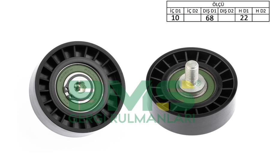 ALTERNATÖR GERGİ RULMANI CLIO I 1.2-1.4 (90-98)- DACIA SOLENZO - BMS - OEM 7700854373